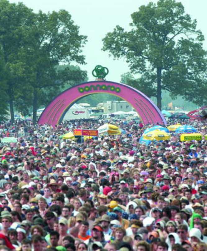 Zog Massen von Musikbegeisterten an: das Bonnaroo