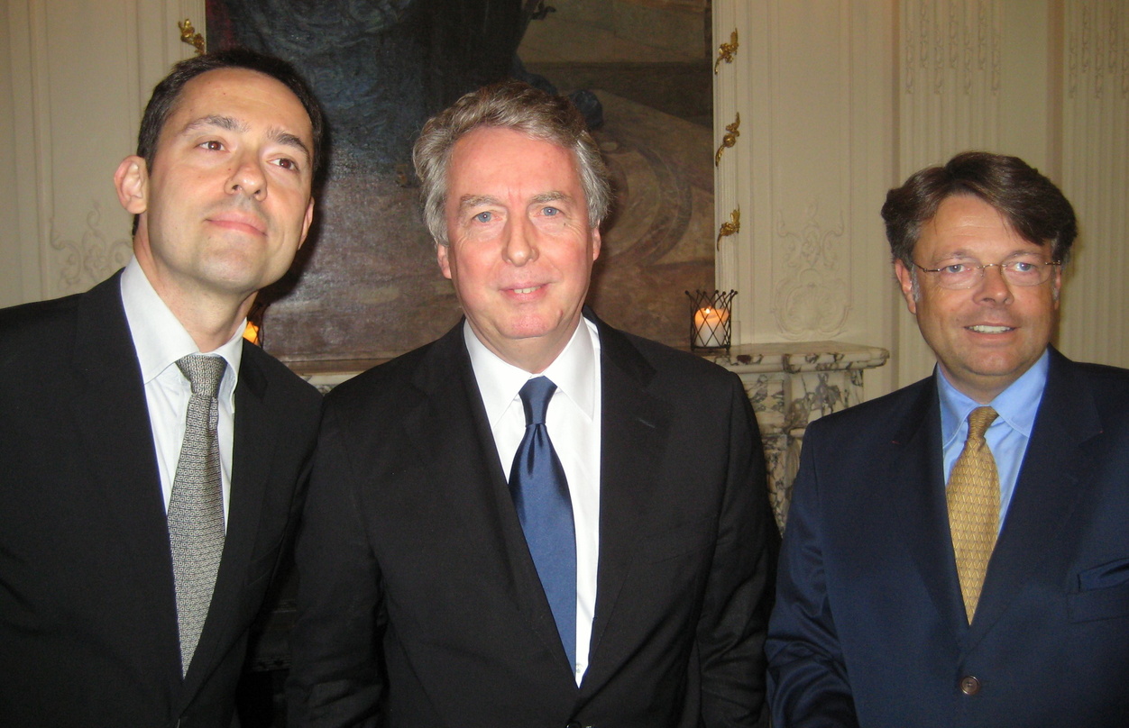 Nannten Details zum DEAG-Deal (v.l.n.r.): Bogdan Roscic, Rolf Schmidt-Holtz und Peter Schwenkow