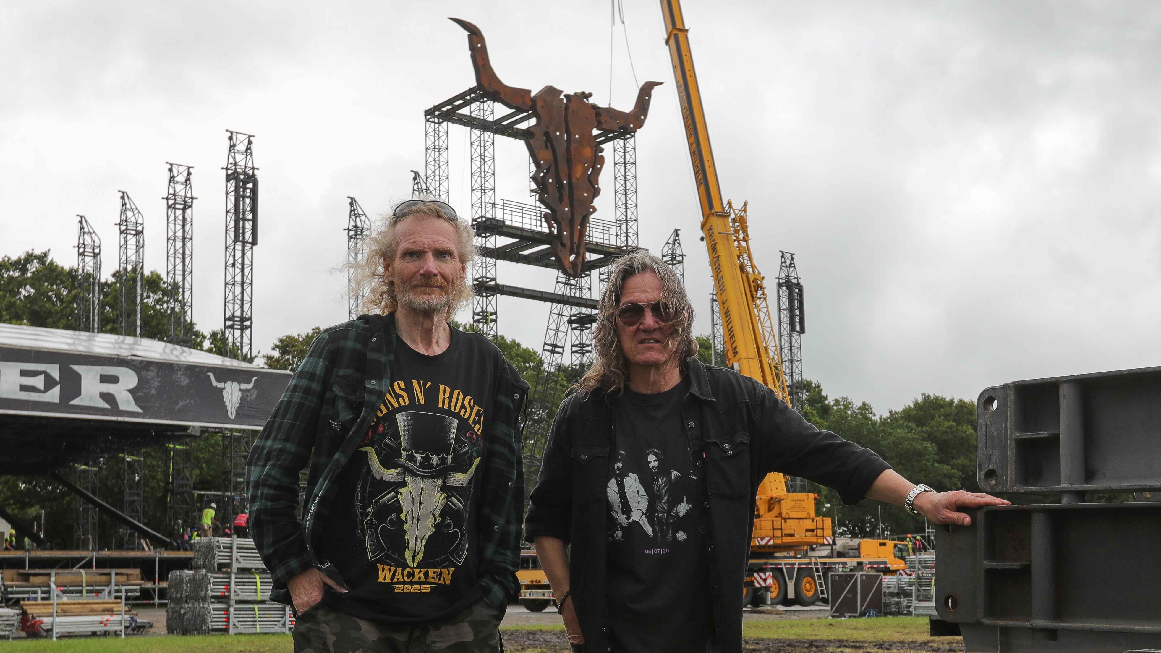 81c2aad5 92bf 488d af6f 6984f58f8e1e Freuen sich auf das Wacken Open Air 2025: die Festivalgründer Holger Hübner (links) und Thomas Jensen.