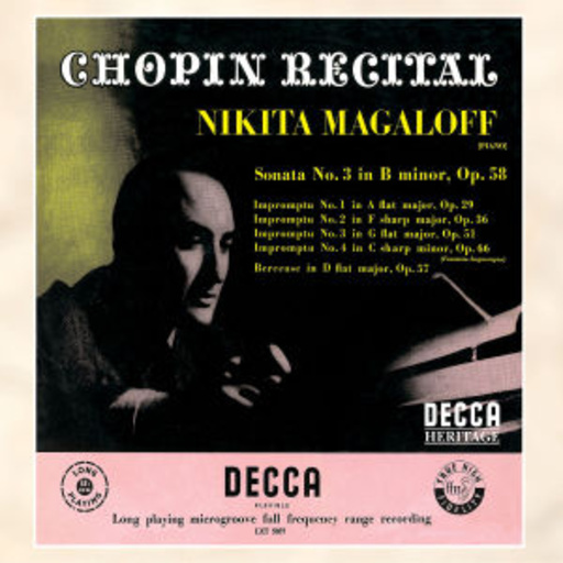 Nikita Magaloff – Sonata No. 3 (Heritage)