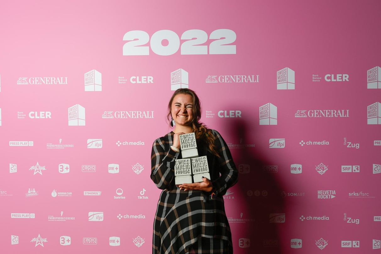 Ihr Dreifach-Sieg wurde für 3+ zum Quotenbringer: Joya Marleen mit ihren Swiss Music Awards
