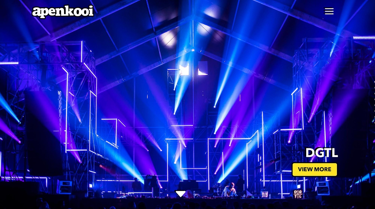 822792a5578d1a5f6f584d6fc5197cf59fe24075b8816bda7598c3d93c9008bd Veranstaltet das DGTL-Festival neben Amsterdam auch in Israel, Spanien und Brasilien: Apenkooi