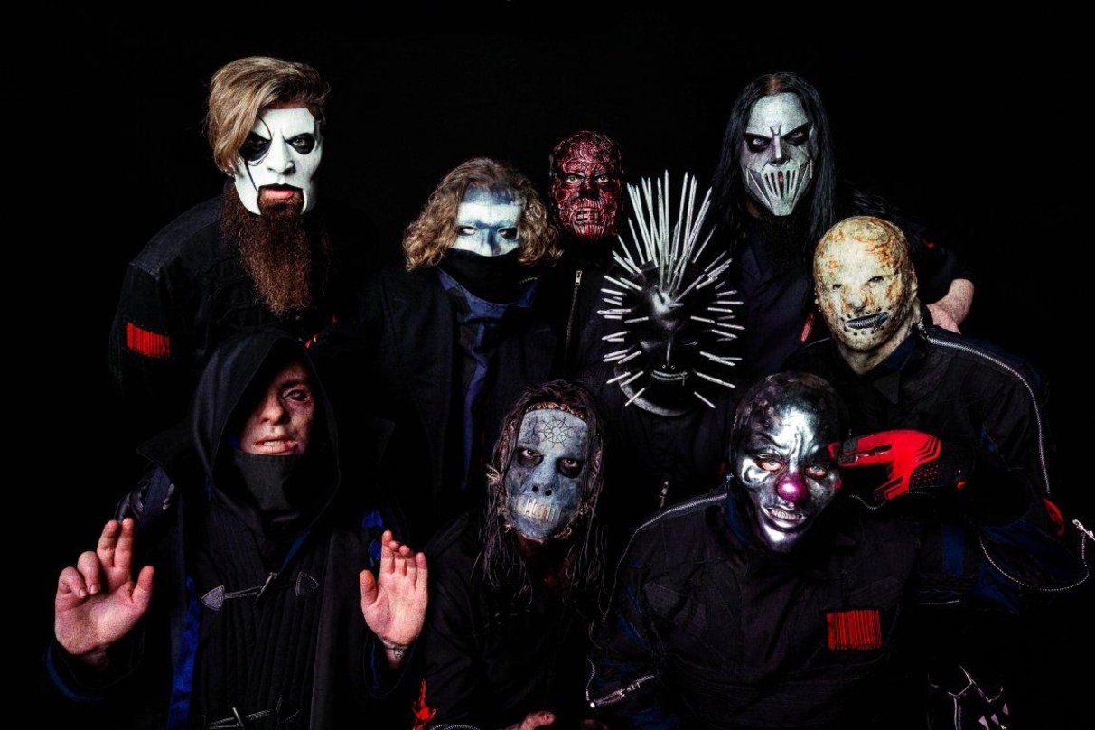 Auch auf der Insel on top: Slipknot