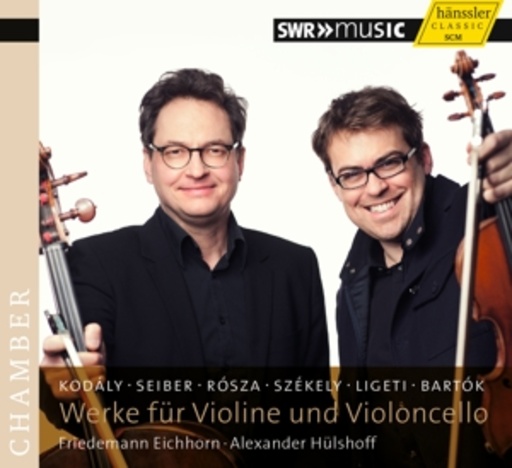 Friedemann Eichhorn/Alexander Hülshoff – Werke für Violine und Violoncello