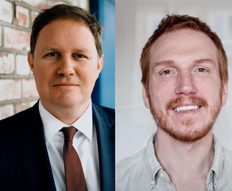 Stellen weitere Hilfen in Hamburg in Aussicht: Kultursenator Carsten Brosda und Timo Wiesmann (Geschäftsführer Hamburg Music)