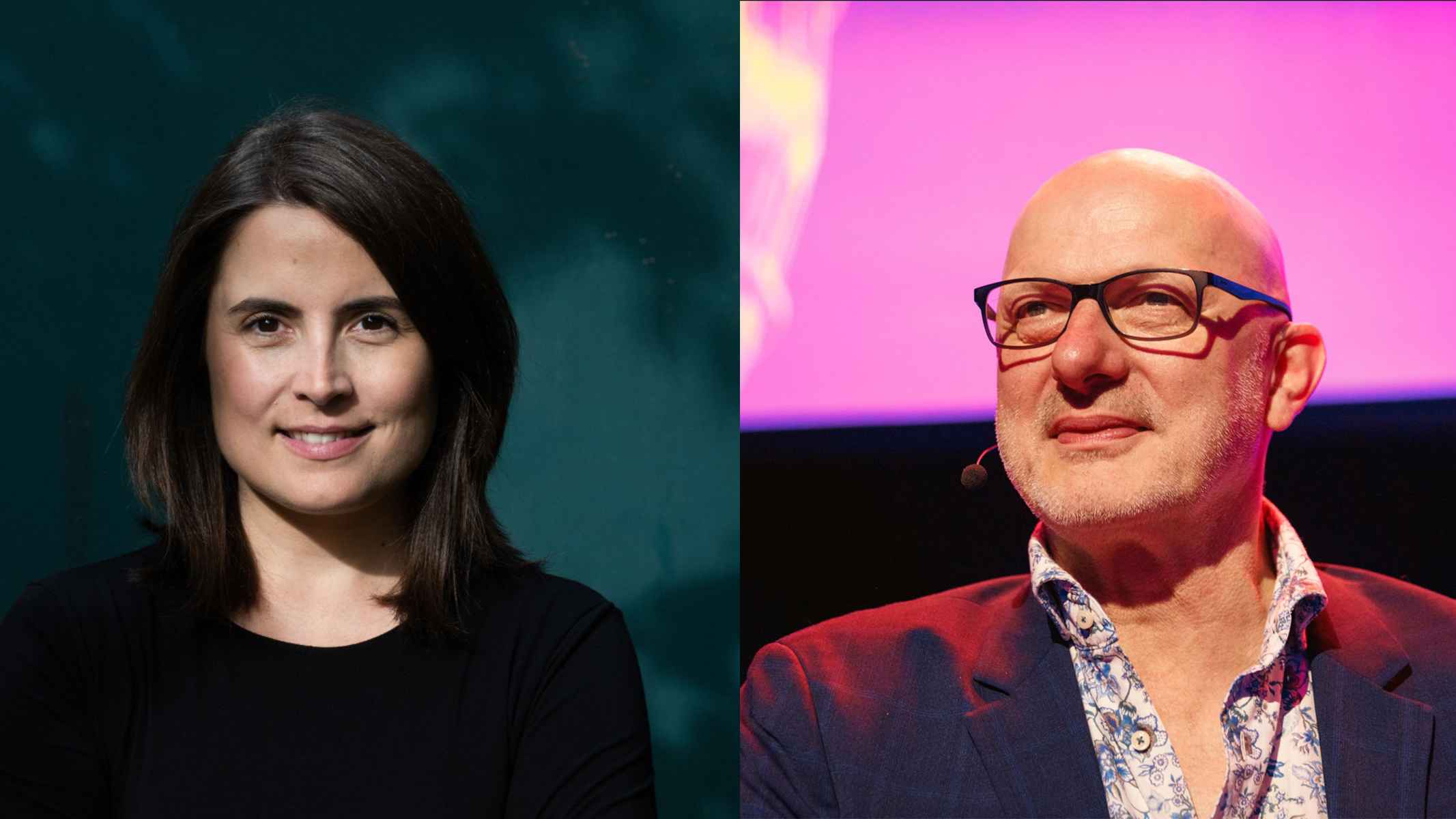 Fördern Reiseprojekte mit dem Programm Music Ambassador: Marie von der Heydt (Berlin Music Board) und Olaf Kretschmar (Berlin Music Commission).