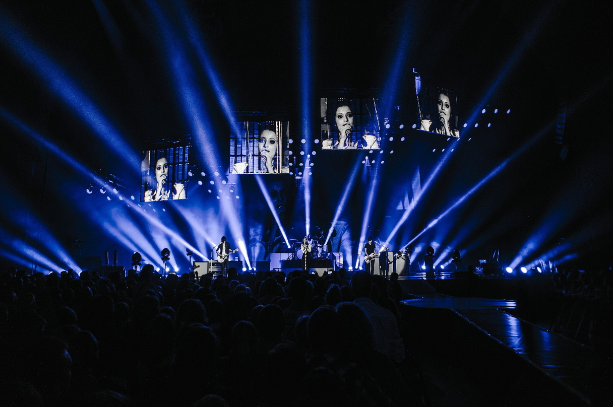 Auch optisch beeindruckend: Silbermond live