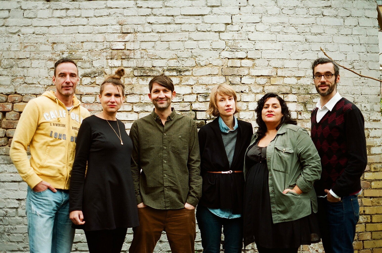 Das Gründerteam des Music Pool Berlin (von links): Olaf Möller, Andrea Goetzke, Eric Eitel, Kirsten Grebasch, Melissa Perale und Robert Witoschek