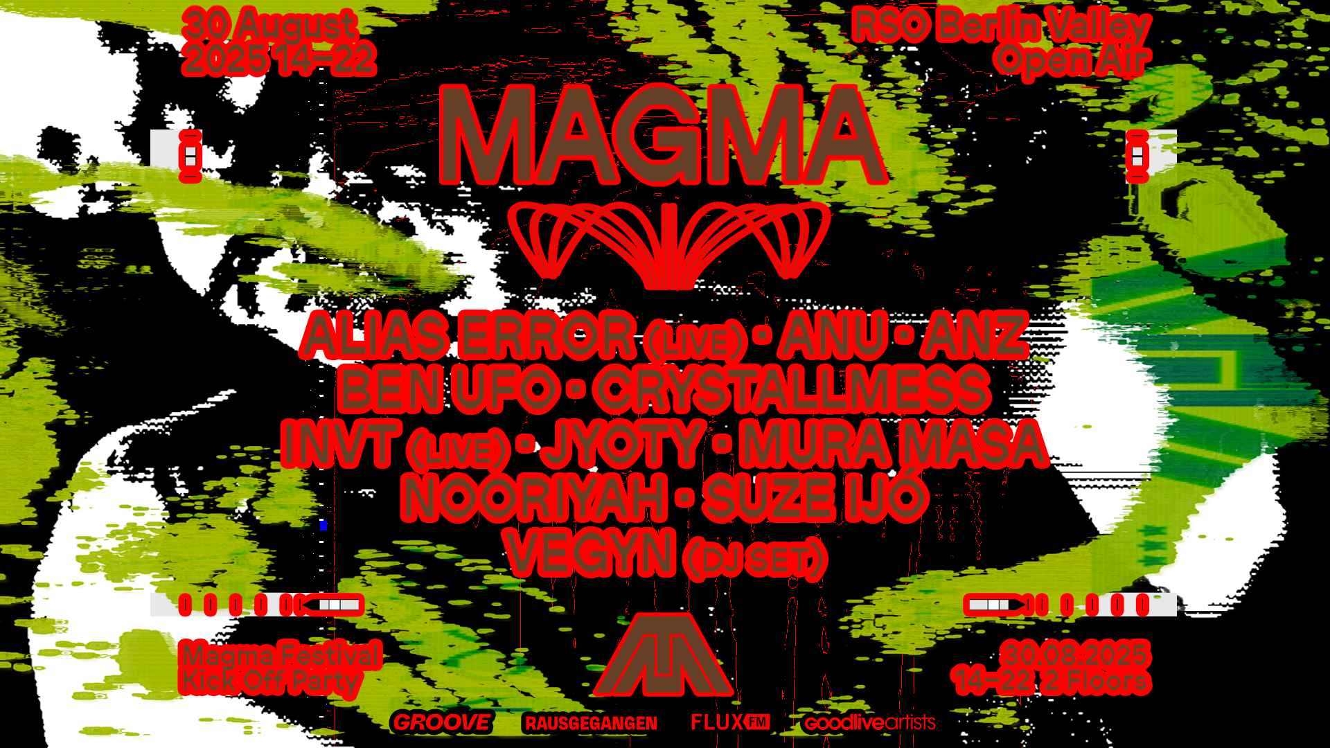 Steigt Ende August als Clubfestival in Berlin von Goodlive: Magma.
