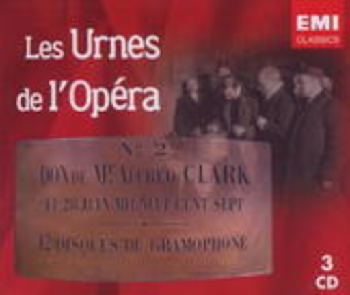 Diverse – Les Urnes De L'Opera 1901-1911