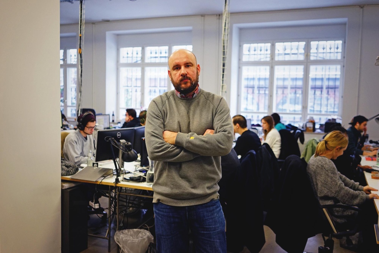 Ist seit Anfang 2016 bei Vice Media für die Musikplattformen "Noisey" und "thump" zuständig: Stephan Szillus