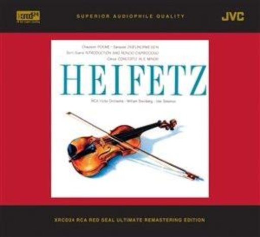 Jascha Heifetz – Plays Chausson, Saint-Saens, Conus (XRCD)