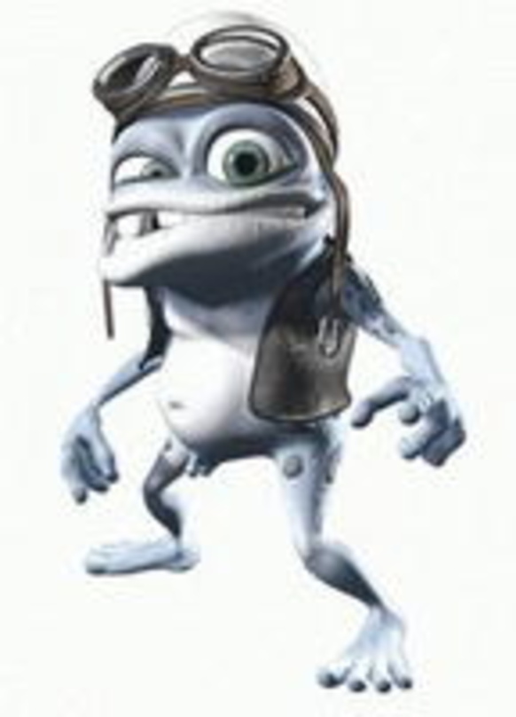 Vor ihm gab es 2005 kein Entrinnen: Crazy Frog
