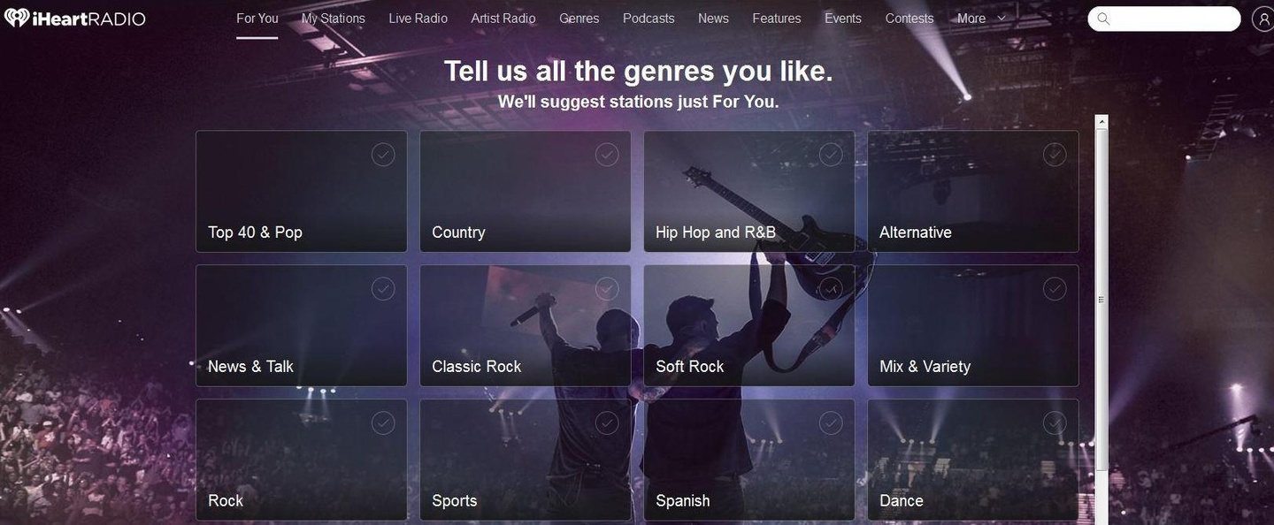 Startete kürzlich ein kostenpflichtiges Abomodell: IHeartRadio