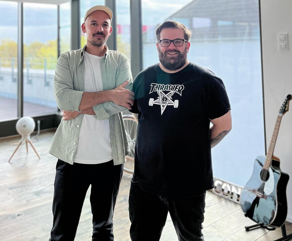 Sind im August in die Geschäftsführung von Contra aufgerückt: Manuel Carvalho (links) und Hendrix Czaster.