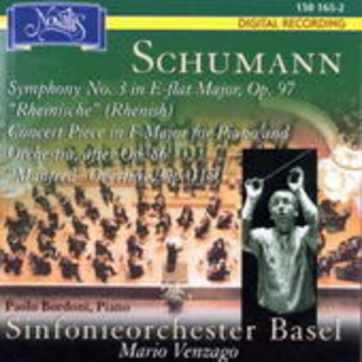 Mario Venzago/Sinfonieorchester Basel – A Different Schumann Vol. 3 - Symphony No. 3/Concert Pieces/...