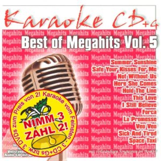 Best Of Megahits Vol. 5 – Karaoke