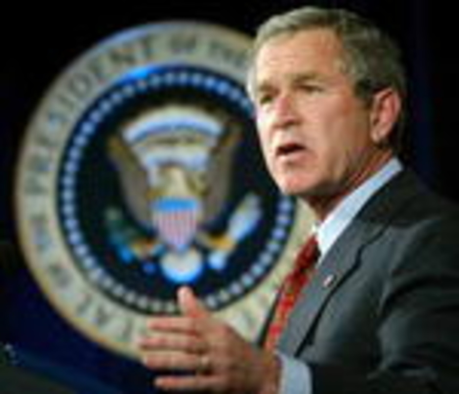 Ziel der Initiative von MTV und Viva: George W. Bush