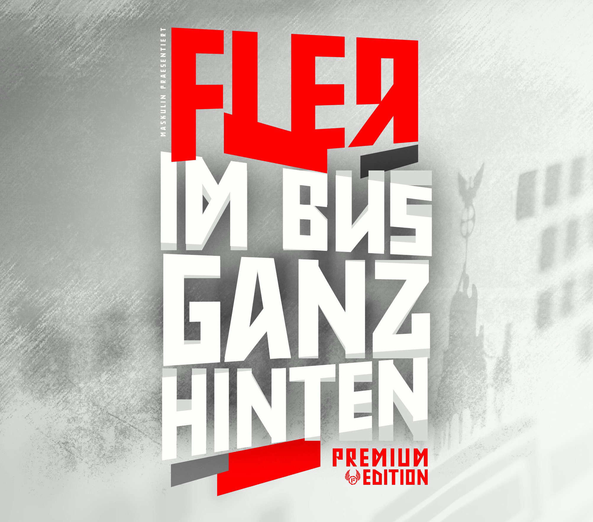 Im Bus ganz hinten