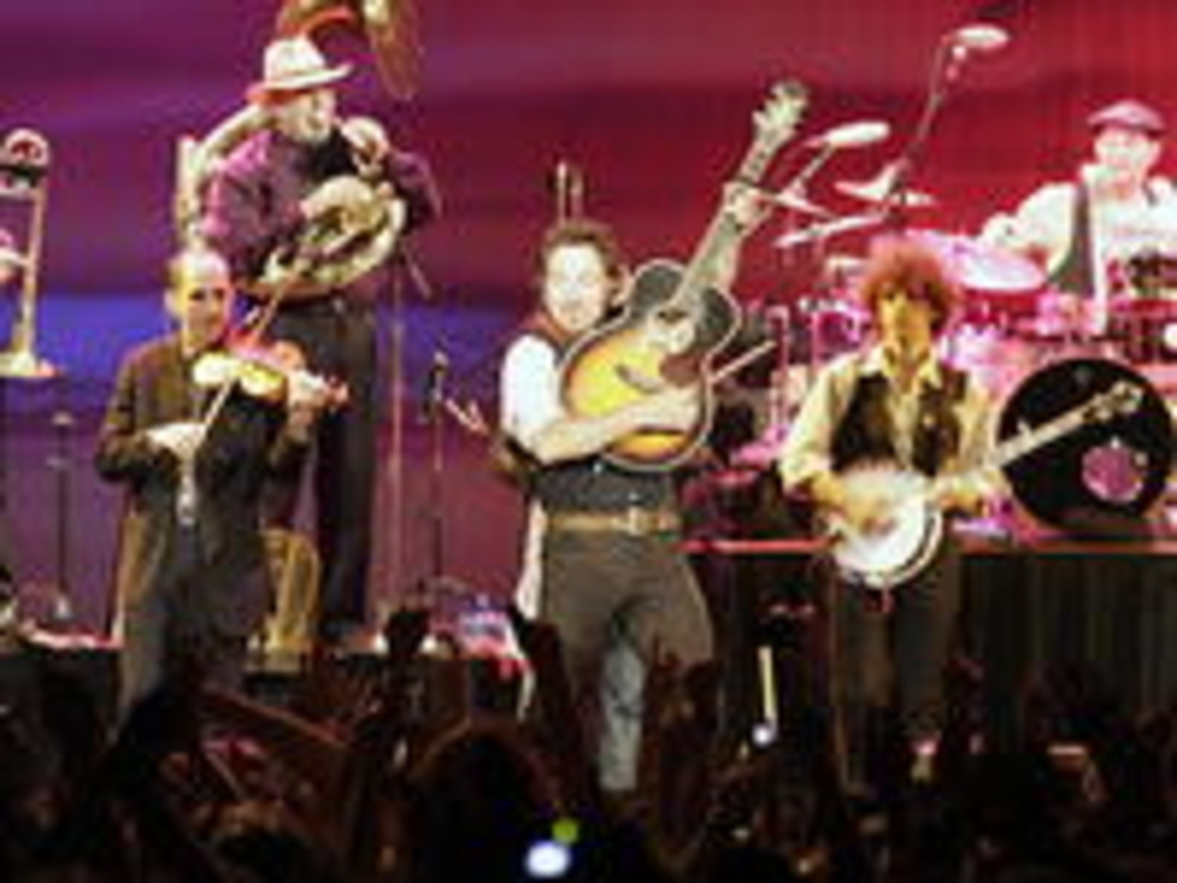 Spielten fast drei Stunden: Bruce Springsteen und die Seeger Sessions Band