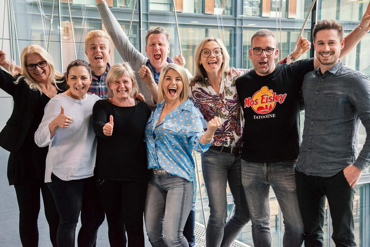 Trafen sich in Köln: Trafen sich in Köln: Susanne Germelmann, Olessija Schäfer, Julian Berzbach ((alle IP Deutschland), Elke Krüger (Medienbüro Krüger), Uli Mücke (IP Deutschland), Beatric...
