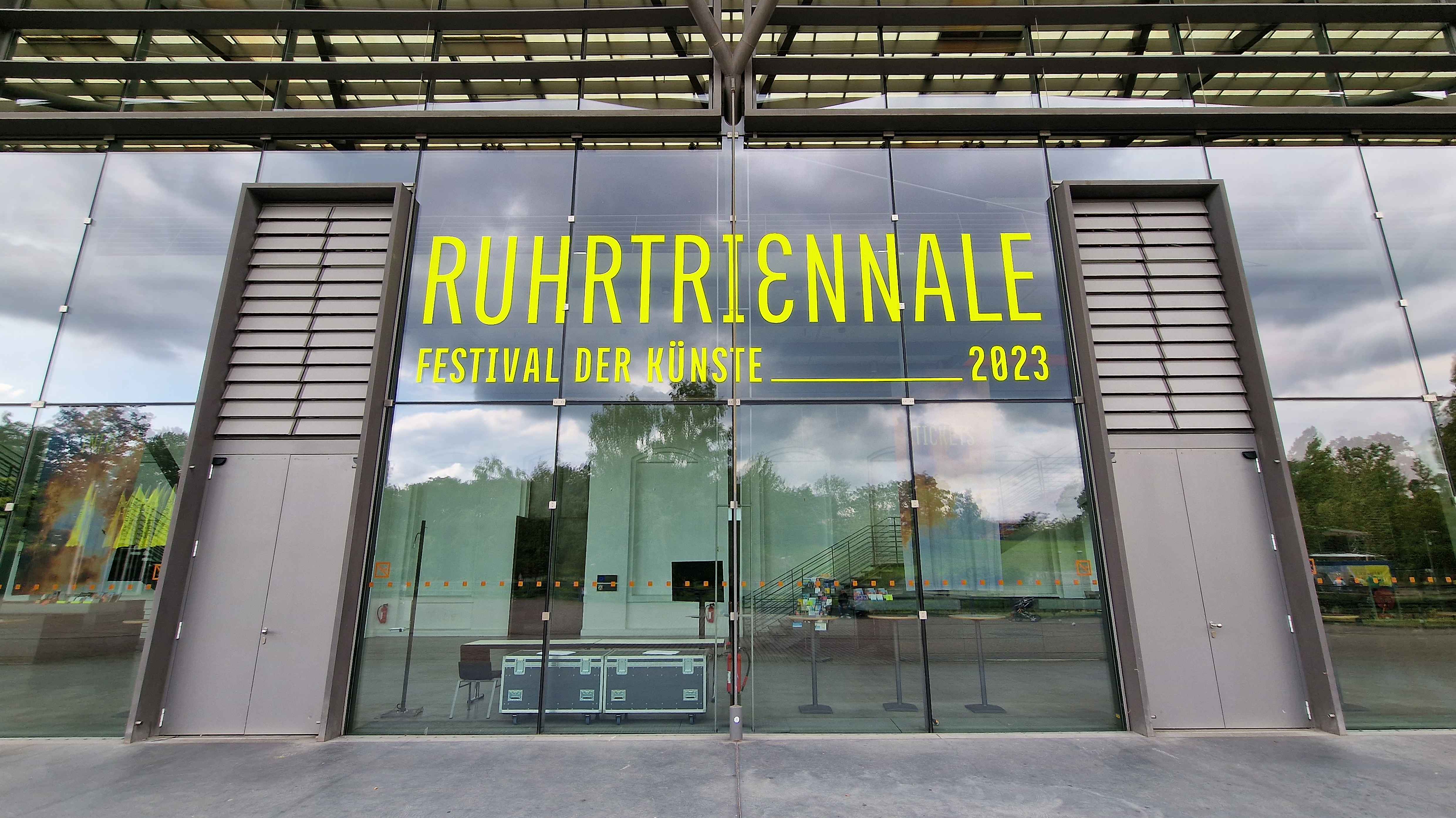 Begrüßte 2023 zahlreiche Gäste im Rahmen der Ruhrtriennale: die Jahrhunderthalle Bochum.