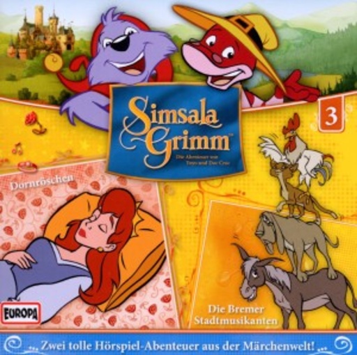 Diverse – Simsala Grimm (3) - Dornröschen/Die Bremer Stadtmusikanten