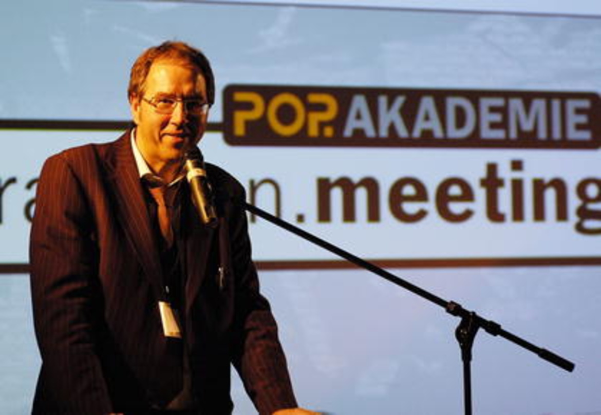 Popakademie-Geschäftsführer Udo Dahmen: Denkt fürs nächste Jahr an Änderungen