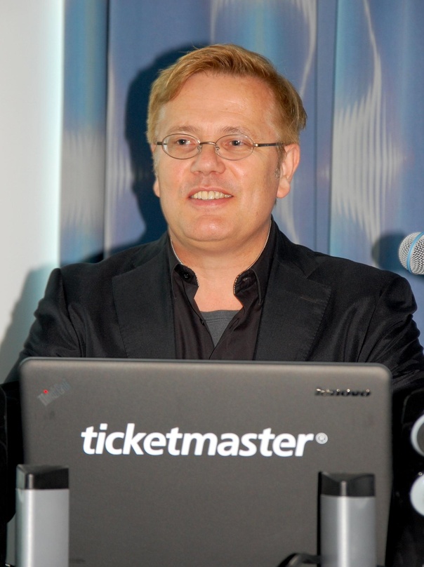 Beim Ticketmaster Forum 2015 in Berlin: Klaus Zemke ...