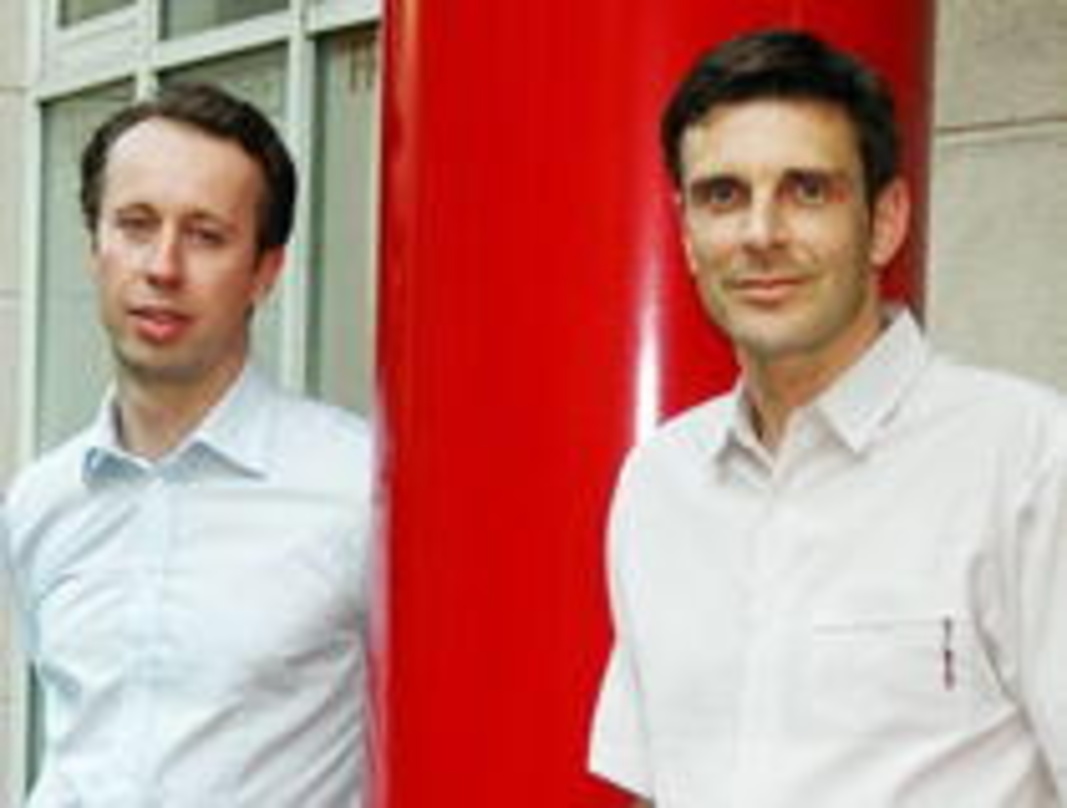 Planen neuen Shop: Meyer (r.) und Wien