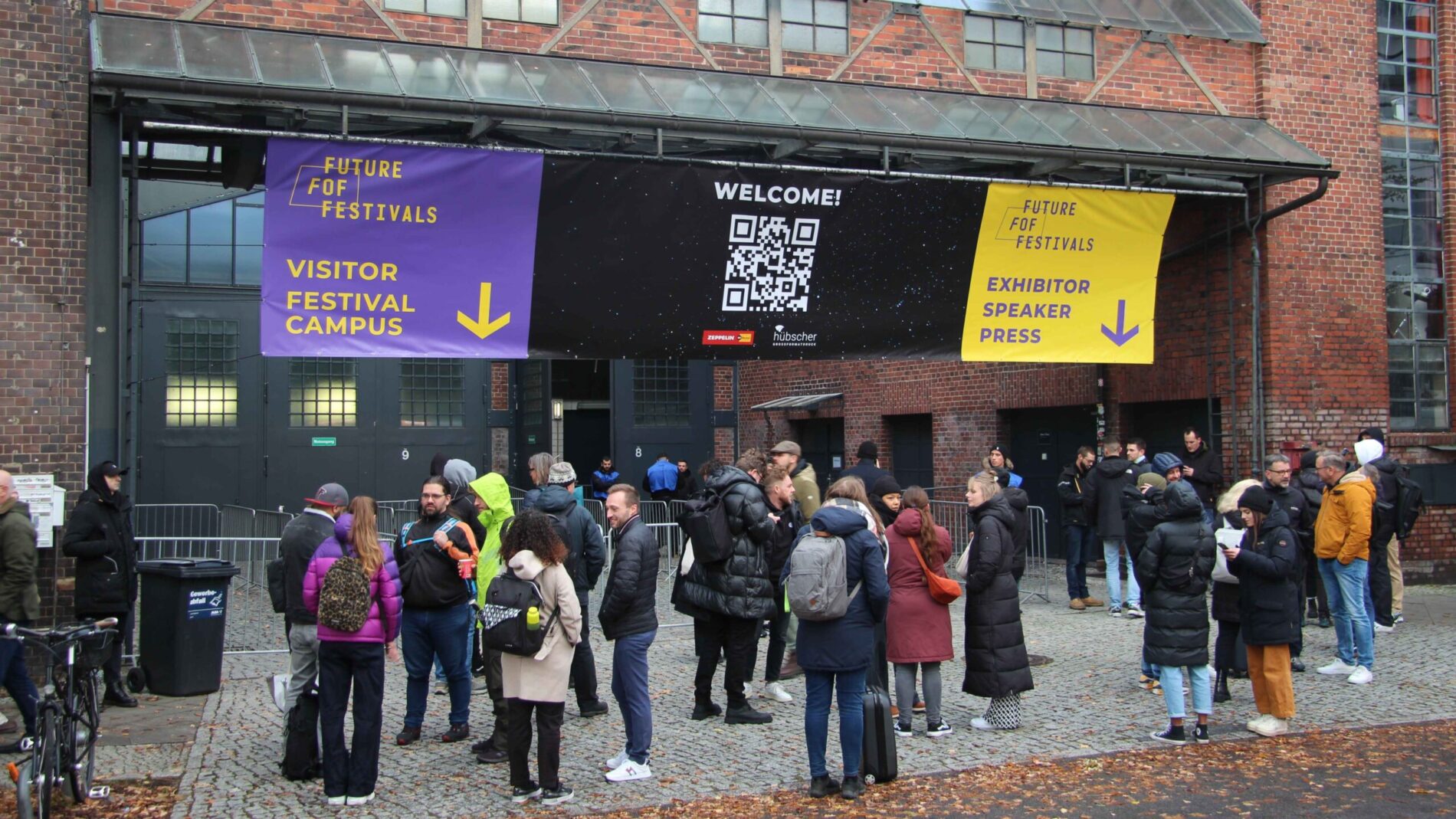 85ef39ca fa6a 4bfd bb30 d16f84704374 Bietet wieder die Kulisse für die FoF Awards: die Messe und Konferenz Future of Festivals in der Arena Berlin.