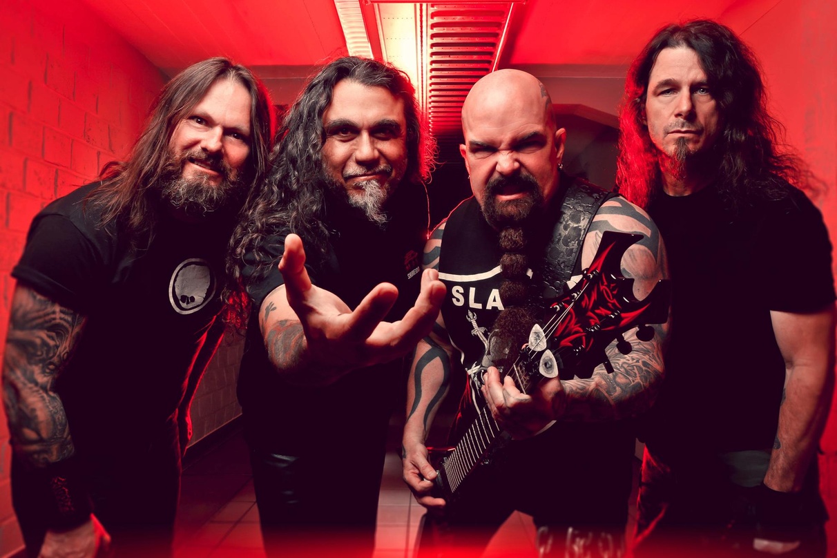Übernehmen die Führung in den Megacharts: Slayer