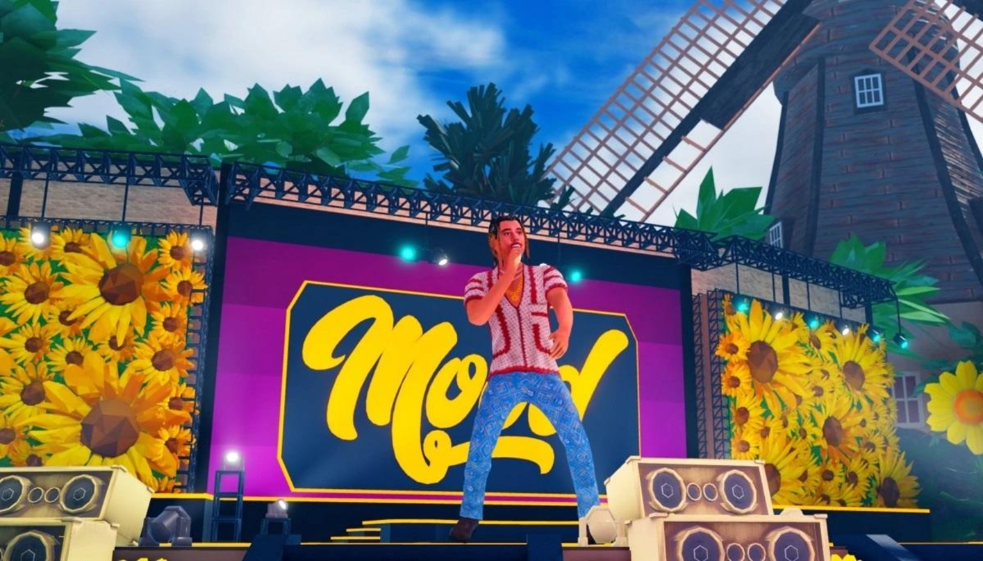Gibt ein virtuelles Konzert bei Roblox: der Sony-Music-Act 24kGoldn