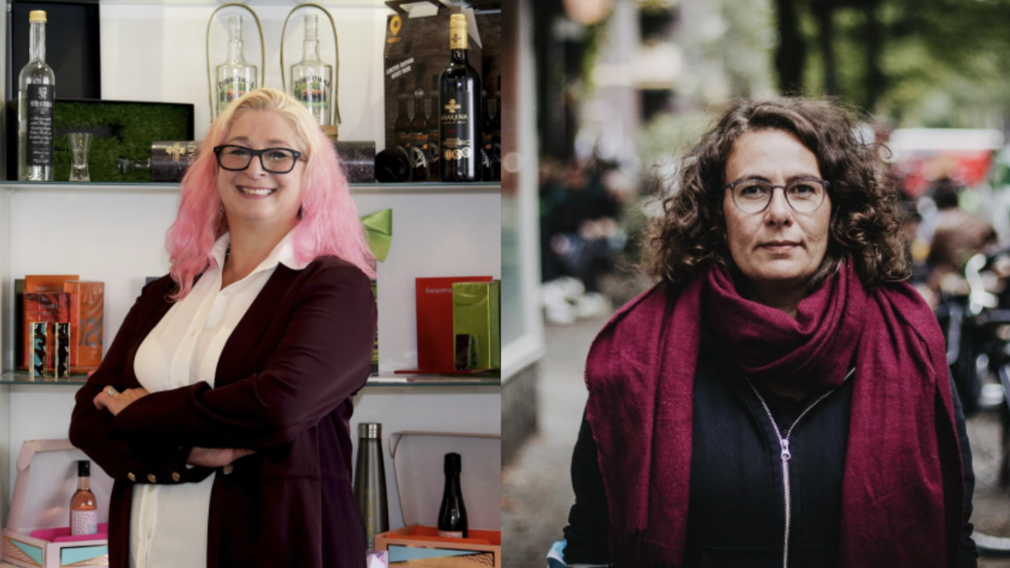 Analysieren die jüngsten Entwicklungen im Geschäft mit LPs und CDs und leiten daraus mögliche Entwicklungsszenarien fürs kommende Jahr ab: CEO Karen Emanuel (links) und Account Managerin J...
