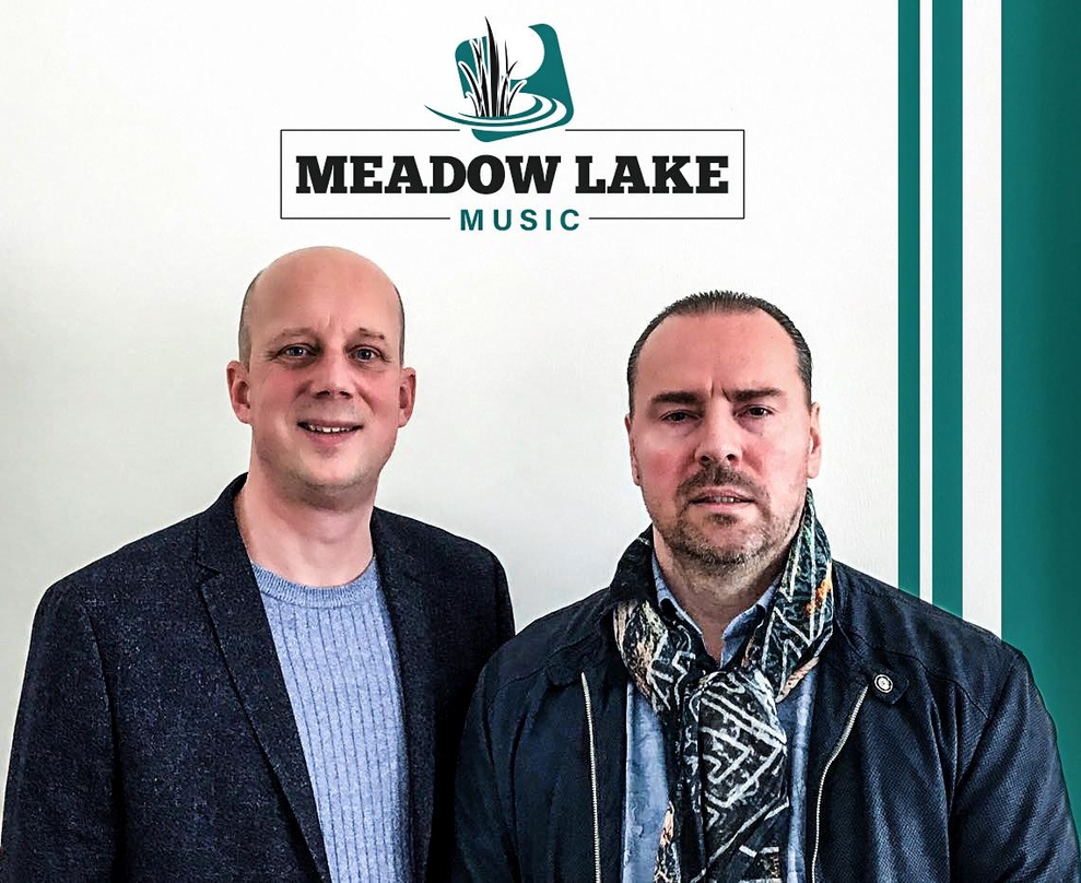 Bauen mit Meadow Lake Music ein gemeinsames Musikunternehmen auf: Manfred Rolef (links) und Matthias Winkler