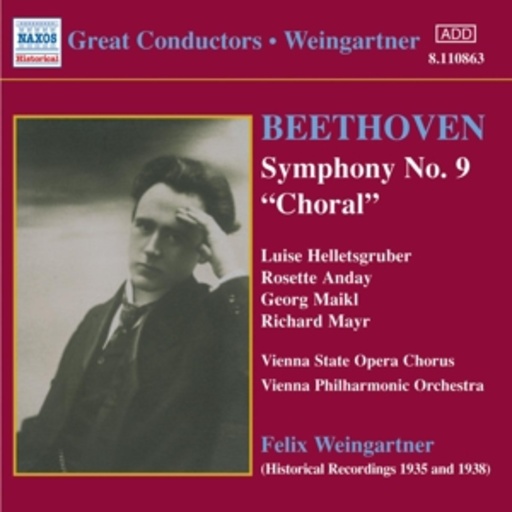 Felix Weingartner/Vienna Philharmonic Orchestra/... – Symphony No. 9 "Choral"