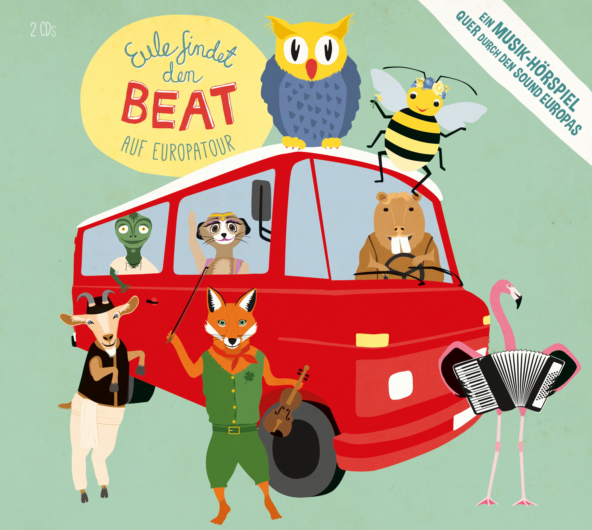 Diverse – Eule findet den Beat 2 - Auf Europatour