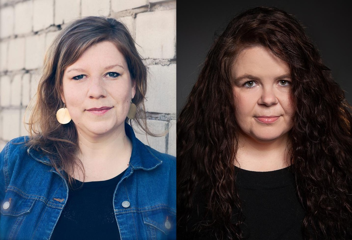 Rufen zu Spenden auf: Julia von Wild (links) und Nicole Behr