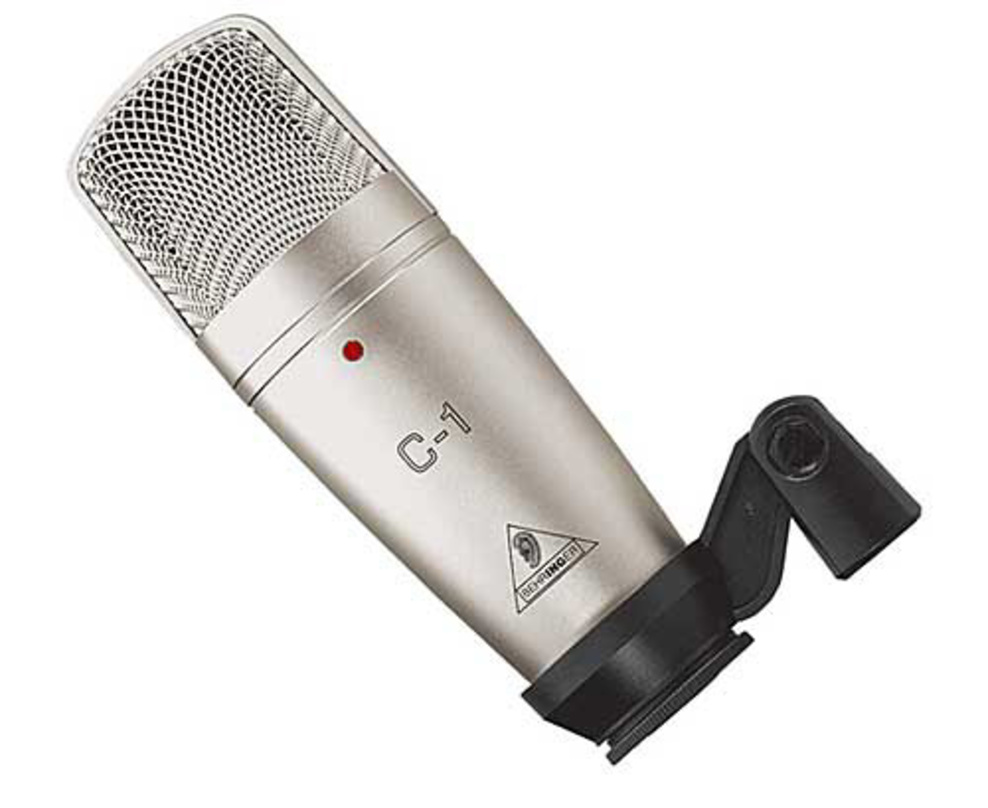 Top Preis/Leistungsverhältnis: das Behringer C-1 Kondensatormikrofon