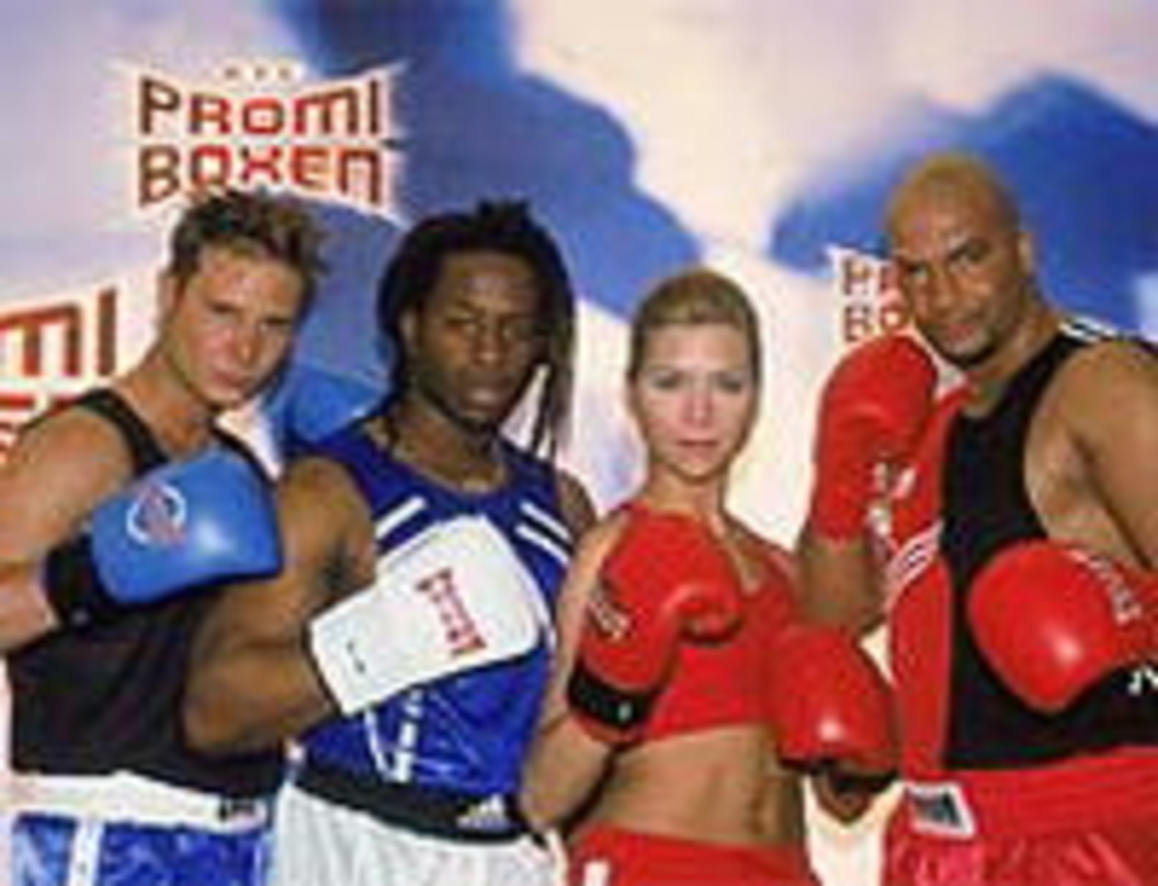 Im Einsatz für RTL und Brainpool: das Promi-Boxen 2003