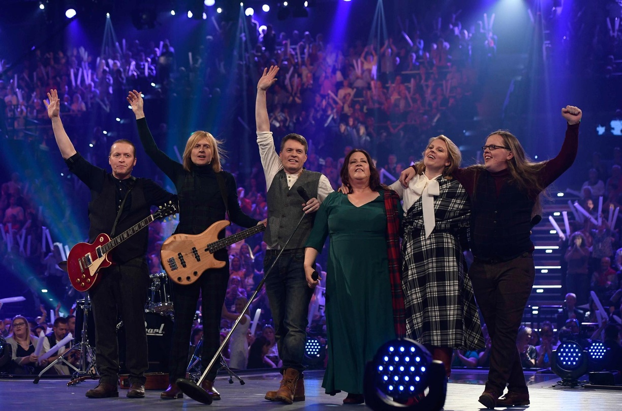 Feierte beim "Premierenfest" ihr Comeback: die Kelly Family