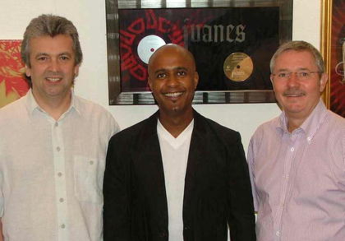 Neue Partner (v.l.n.r.): Hans Cuny, Benjamin Dibaba und Adrian Facklam-Wolf