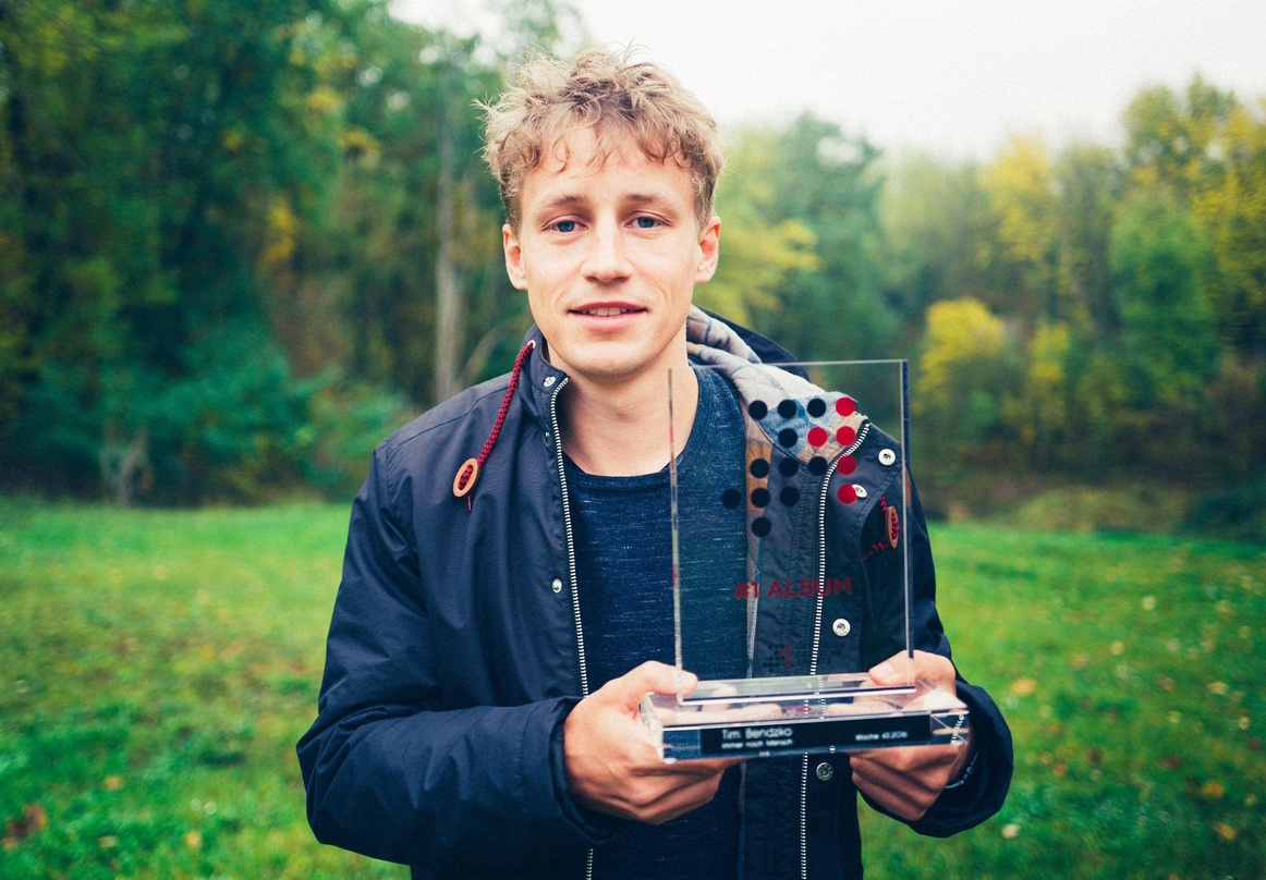 Freut sich über seinen zweiten Longplay-Spitzenreiter: Tim Bendzko