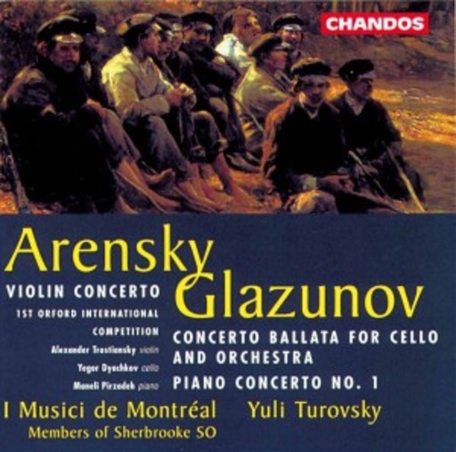 Alexander Trostiansky/Yegor Dyachkov – Violinkonzert op. 54/Concerto Ballata für Cello und Orchester op. 108