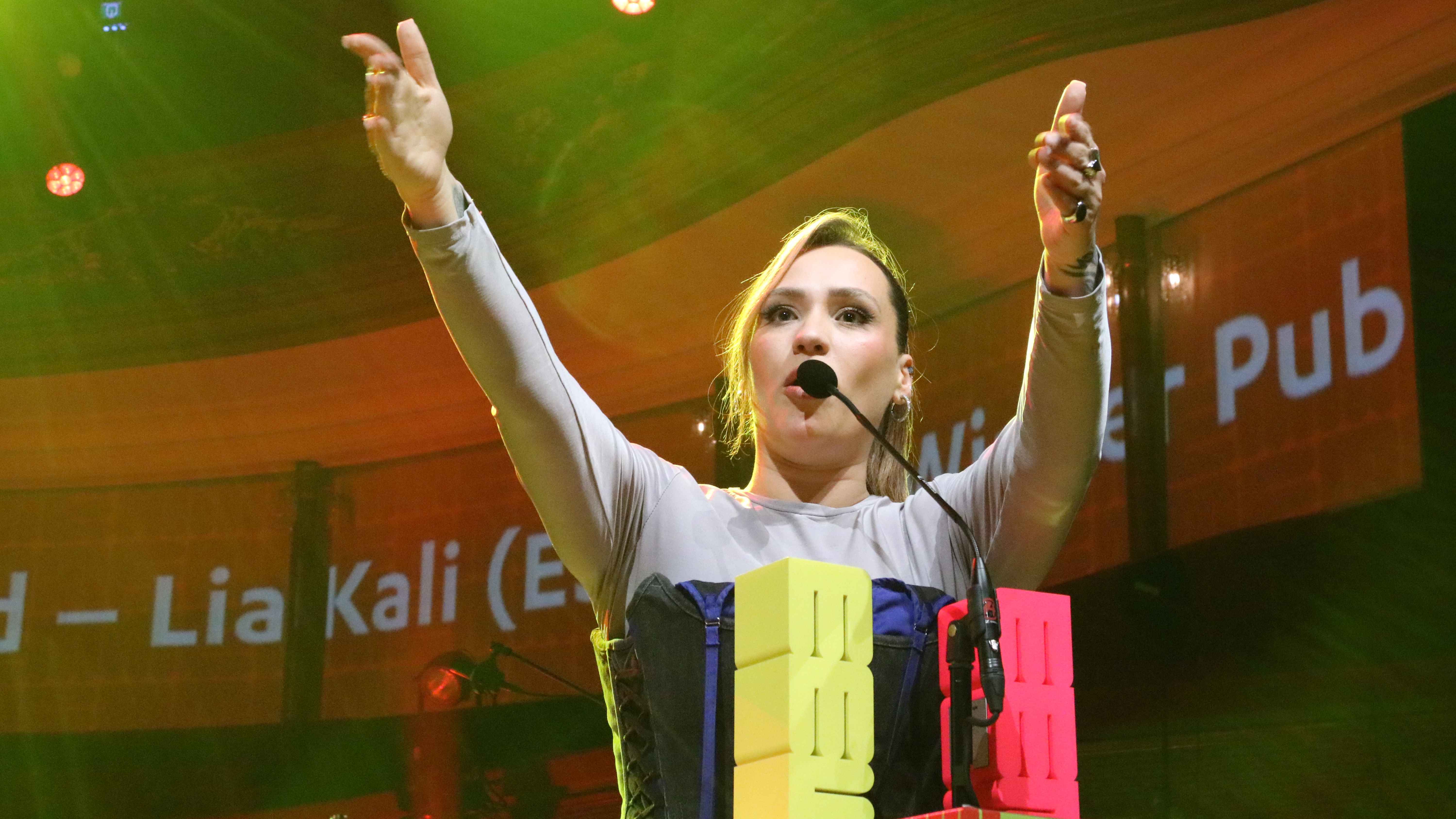 Gewann den Grand Jury Prize und den Public Choice Award bei den Music Moves Europe Awards: die Spanierin Lia Kali.