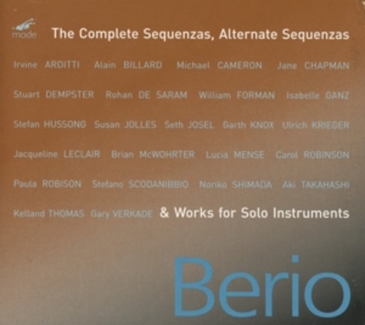 Diverse – Complete Sequenzas, Alternate Sequenzas & Works For Solo Instruments