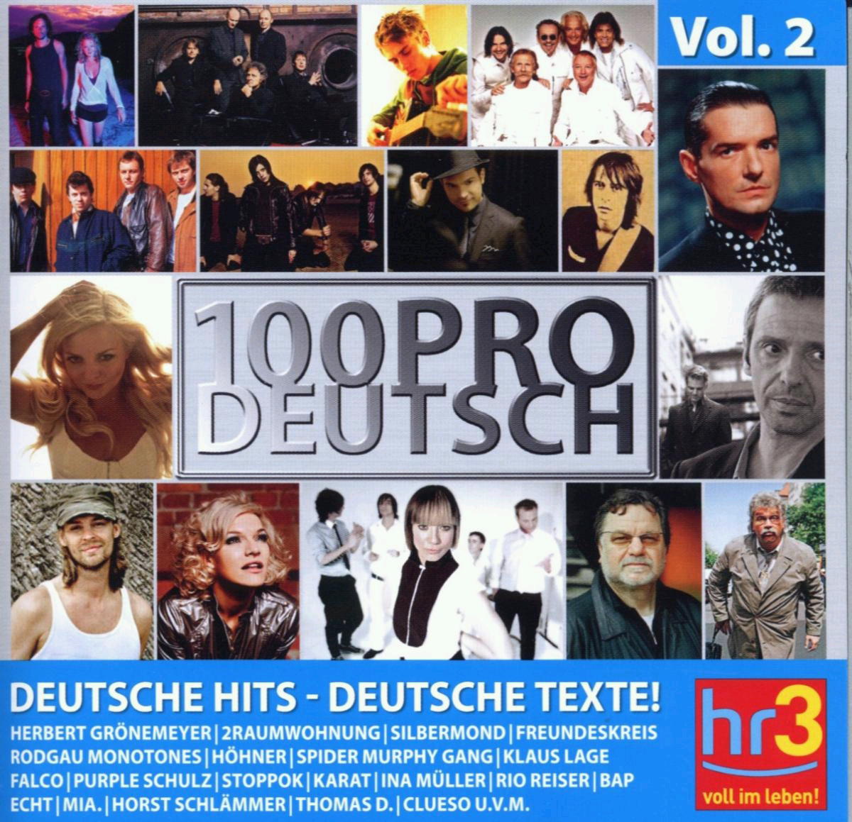 Diverse – hr3 100pro deutsch Vol. 2