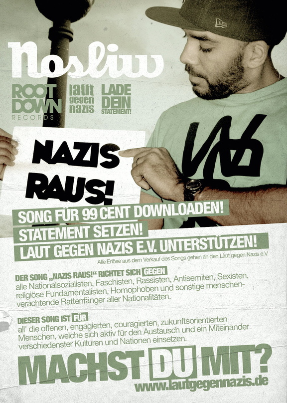 Fordert "Nazis raus!": Nosliw