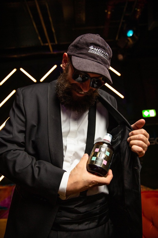 Bringt seinen Pfefferminzlikör "Fiff" auf den Markt: MC Fitti