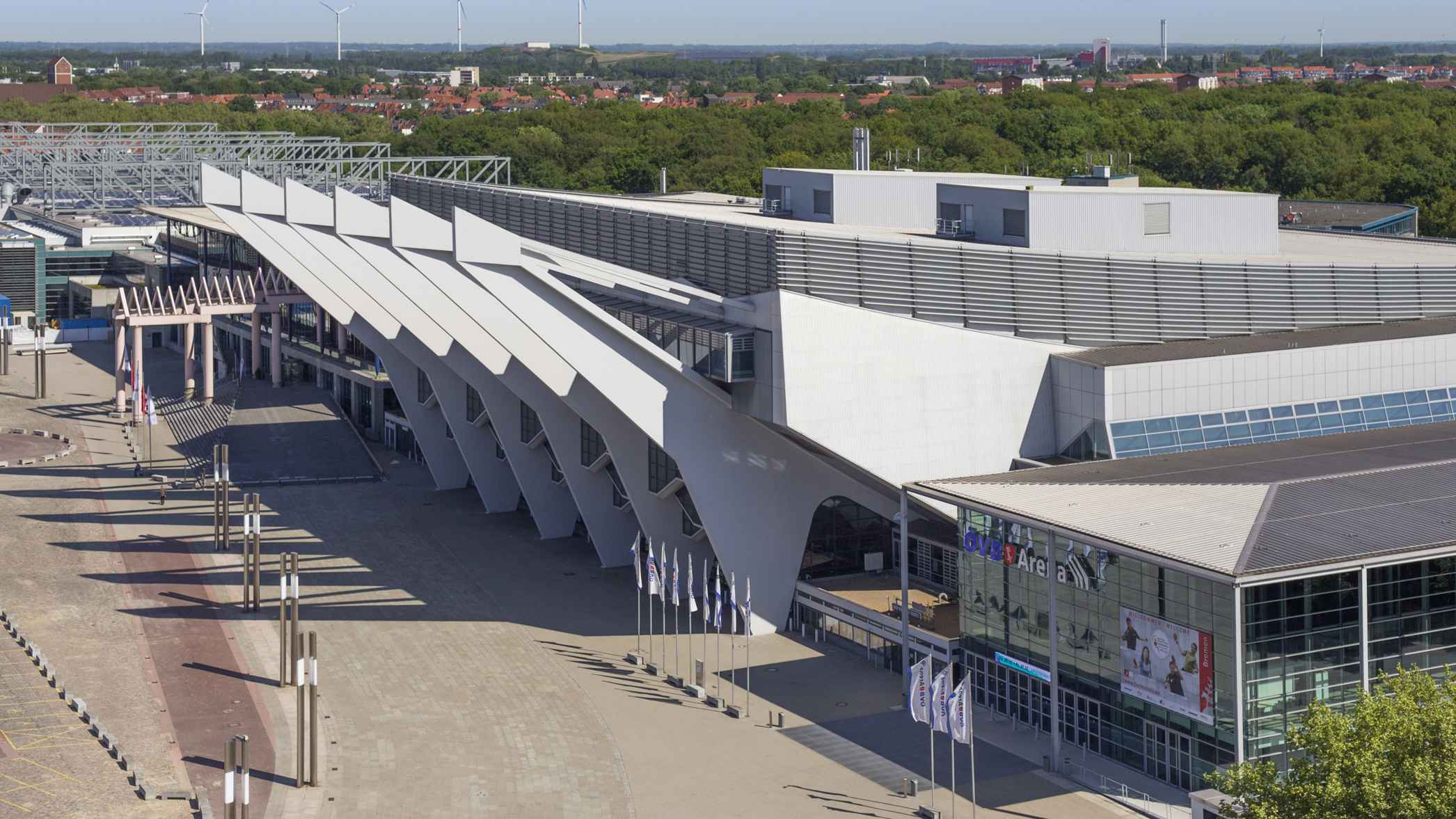 8973040e 3c14 4493 89c0 3d45087f058b Bietet Platz für 14.000 Menschen: die ÖVB Arena in Bremen.